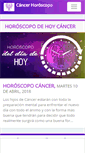 Mobile Screenshot of cancerhoroscopo.com